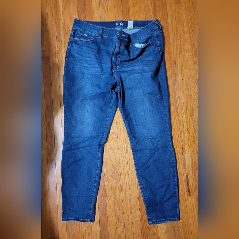 Terra & Sky Skinny Jeans Size 16W